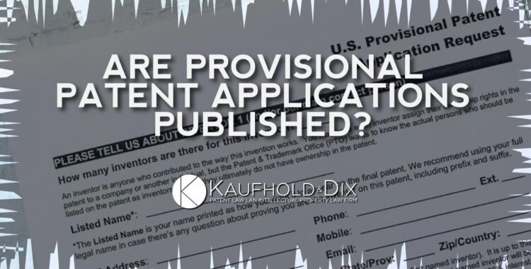 Patent Search - Provisional Patent Applications