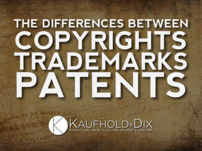 Copyrights, Trademarks, Patents