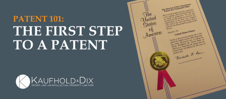 First Step To A Patent